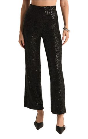 Z Supply Skylar Sequin Pant Black | Black | $98