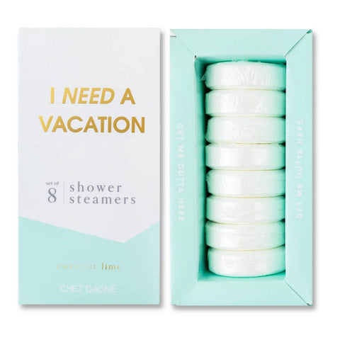 Chez Gagne' Shower Steamers | I Need A Vacation | $28