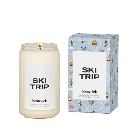 Homesick Natural Soy Candle | Ski Trip | $34