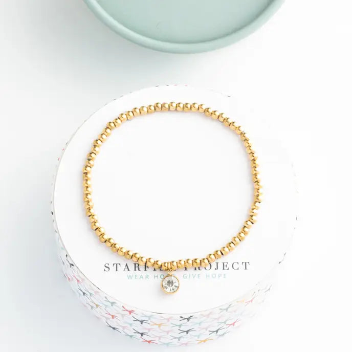 Starfish Project Splendid Sparkle Stretch | Gold | Bracelets | $46
