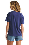 Z Supply Party Boyfriend Tee | Yacht Blue | $44
