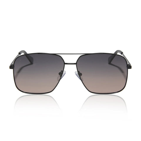Dime. (by Diff) Encino Black Polarized Sunglasses | Orchid Twilight Gradient Lens | $38