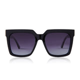 Dime. (by Diff) Topanga Black Polarized Sunglasses | Grey Gradient Lens | $38