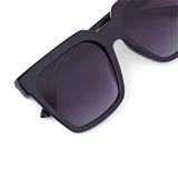 Dime. (by Diff) Topanga Black Polarized Sunglasses | Grey Gradient Lens | $38