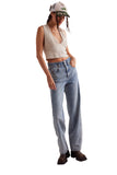 We The Free Aster Straight-Leg Jeans | Opal | $98