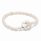 Scout Pearl Affirmation Bracelet | Love Silver | $24