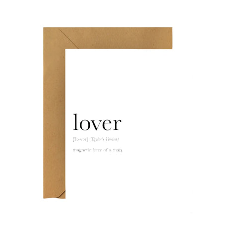 Foot-Notes Studio Greeting Cards | Lover | $6