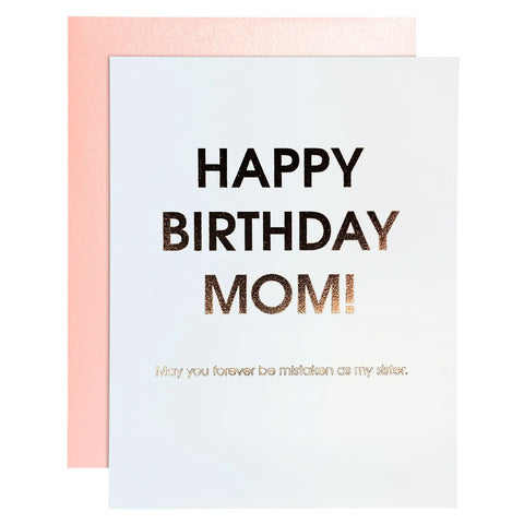 Chez Gagne' Letterpress Greeting Card | Birthday | $6