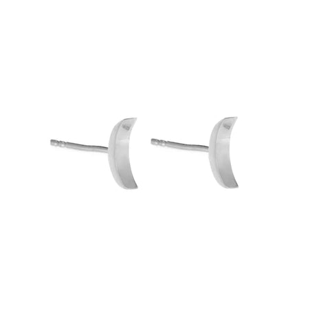 Ashley Schenkein Crescent Moon Earrings | Sterling Silver | $38