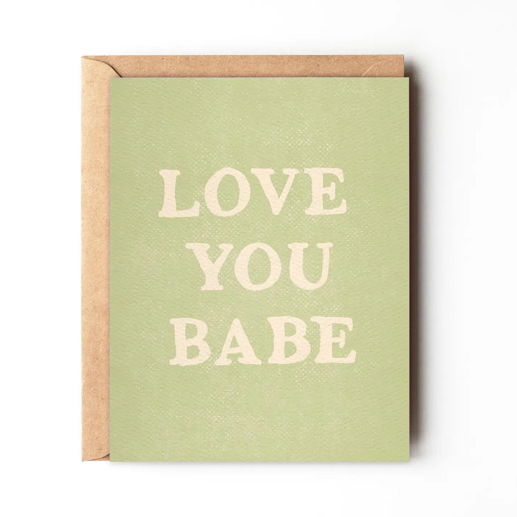 Daydream Prints Eco Friendly Greeting Card | Love | $6