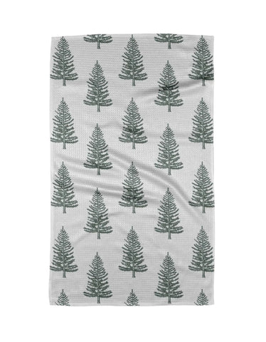 Geometry Tea Towel | Frosted Trees | $22