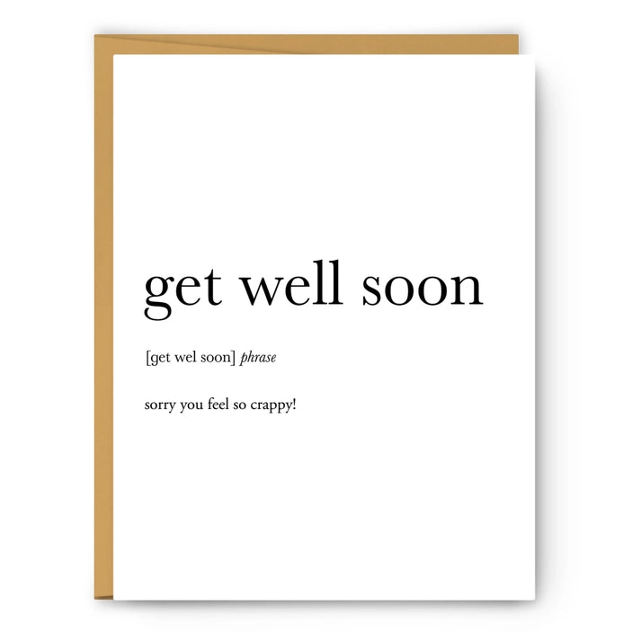 Foot-Notes Studio | Get Well | Greeting Cards | $5