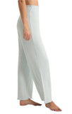 Z Supply Dawn Smocked Rib Pant | Snowflake Blue | $58