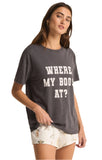 Z Supply My Boos Boyfriend Tee | Charcoal Heather | $29.99