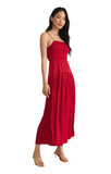 Z Supply Helene Maxi Dress | Haute Red | $98