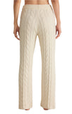 Z Supply Paige Cable Knit Pant | Sea Salt | $78