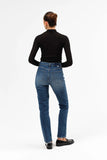 Daze Denim Smarty Pants High Rise Slim Straight Jeans | Passion | $98