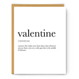 Foot-Notes Studio Greeting Card | The Valentine Collection | $5