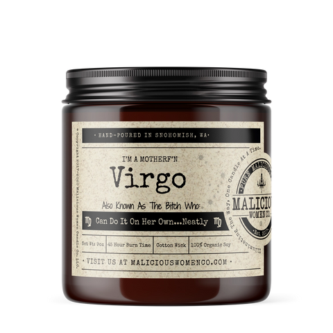 MWC I'm A Motherf'n Virgo | Scent: Exotic Hemp | $24