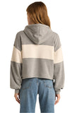 Z Supply Landing Colorblocked Hoodie | Heather Grey | $82