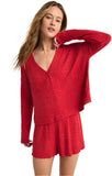 Z Supply Mara Cardi Top | Haute Red | $64