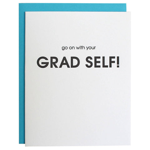 Chez Gagne' Letterpress Greeting Card | Graduation | $6