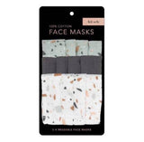 Kitsch Adult Face Mask 3-Pack | Terrazzo | $4.50