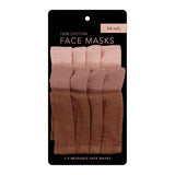 Kitsch Adult Face Mask 3-Pack | Dusty Rose | $4.50