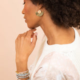 Scout Stone Orbit Earring | Pyrite | Earrings | $24