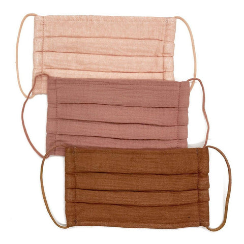 Kitsch Adult Face Mask 3-Pack | Dusty Rose | Beauty & Wellness | $18