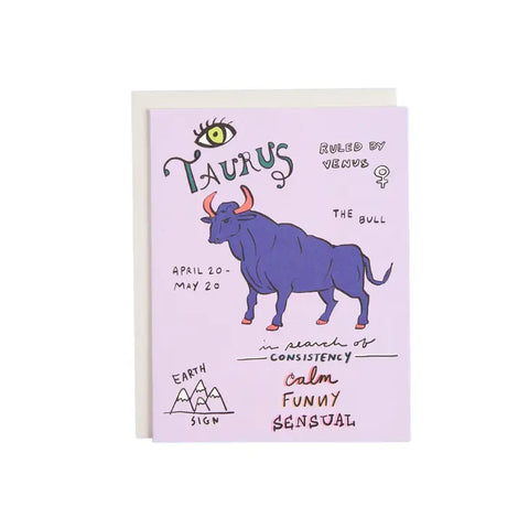 Amador Collective Greeting Card | Zodiac Collection | $1.99