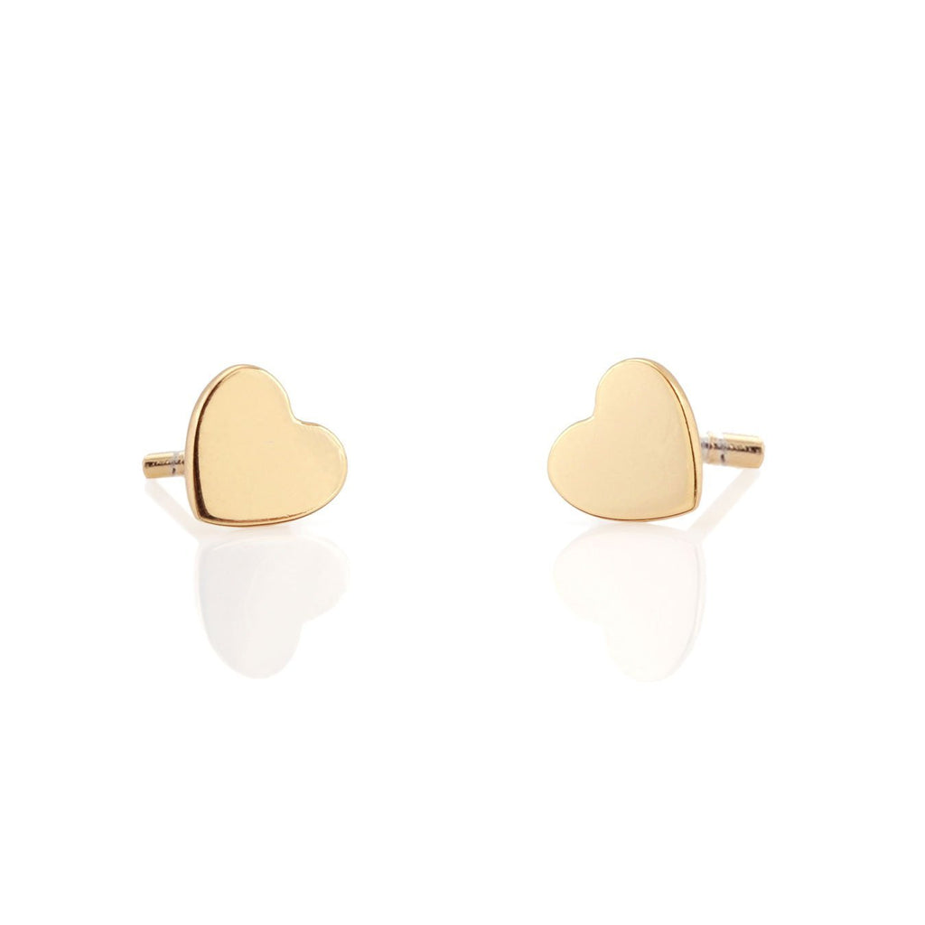 Kris Nations Stud | Hearts Gold | Earrings | $45
