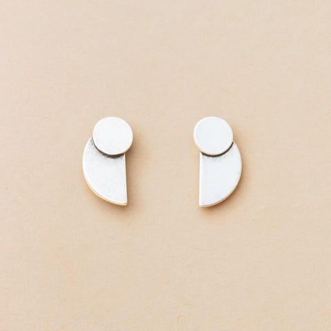 Scout Refined Collection | Eclipse Stud Silver | Earrings | $24